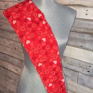 NWT One Size Lularoe Valentine Leggings